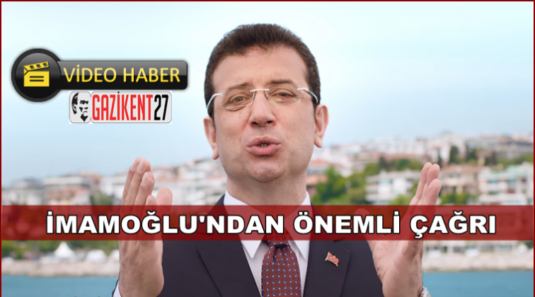 İmamoğlu'ndan sandık güvenliği çağrısı