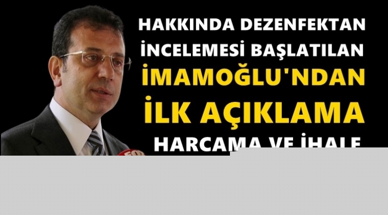 İmamoğlu'ndan 'Soruşturma' açıklaması...