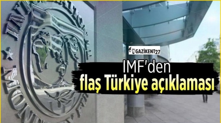 IMF'den Türkiye açıklaması