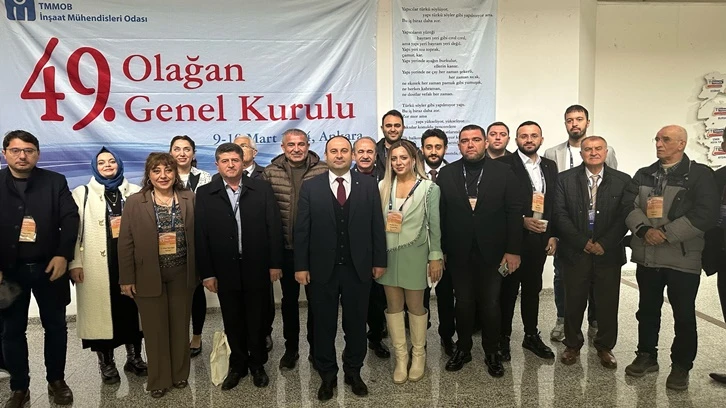 İMO Merkez Genel Kurulunda Gaziantep ağırlığı