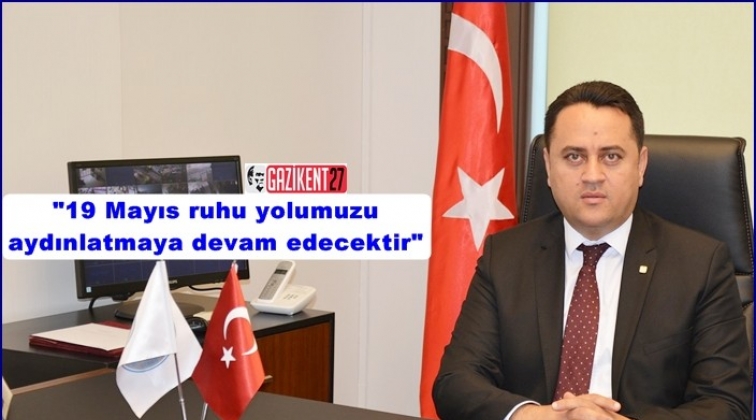 İMO Şube Başkanı Çeliktürk'ten '19 Mayıs' mesajı