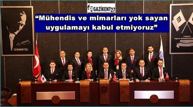 İMO Y&ouml;netim Kurulu&rsquo;ndan sert tepki