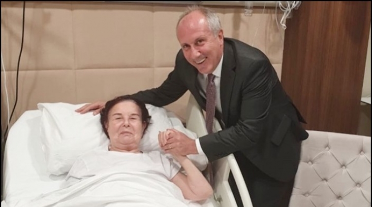 İnce&rsquo;den Fatma Girik&rsquo;e ziyaret!