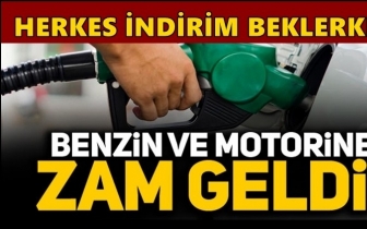 İndirim beklerken akaryakıta zam geliyor!