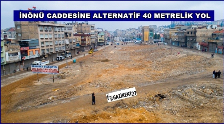 İnönü Caddesi’ne alternatif yol