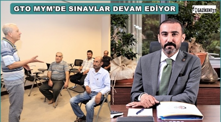 İnşaat sekt&ouml;r&uuml;ne y&ouml;nelik sınavlar devam ediyor