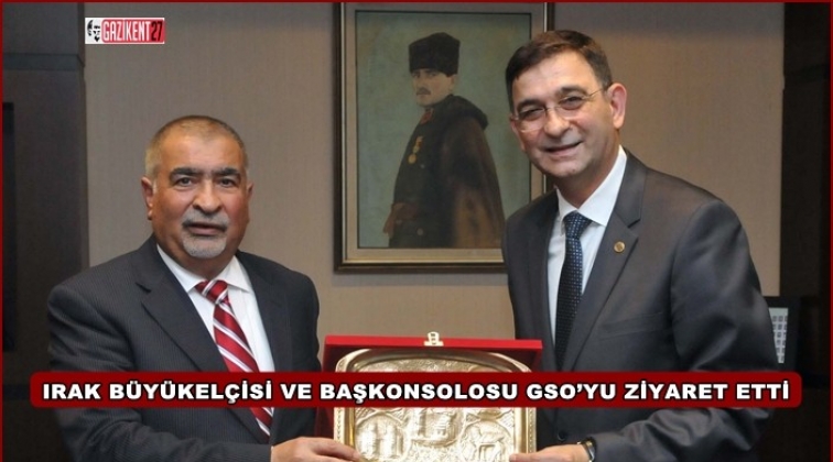 Irak B&uuml;y&uuml;kel&ccedil;isi'nden GSO'ya ziyaret