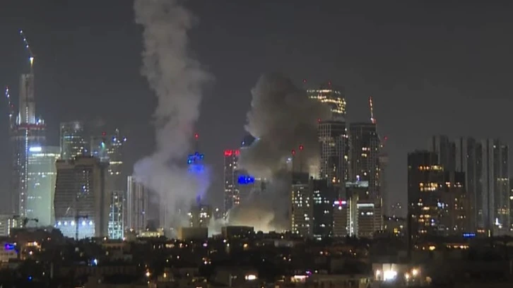 İran'dan İsrail'e misilleme: Tel Aviv'den dumanlar yükseliyor!