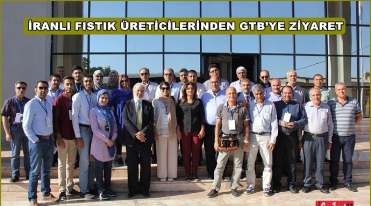 İranlı fıstık &uuml;reticileri Gaziantep'te