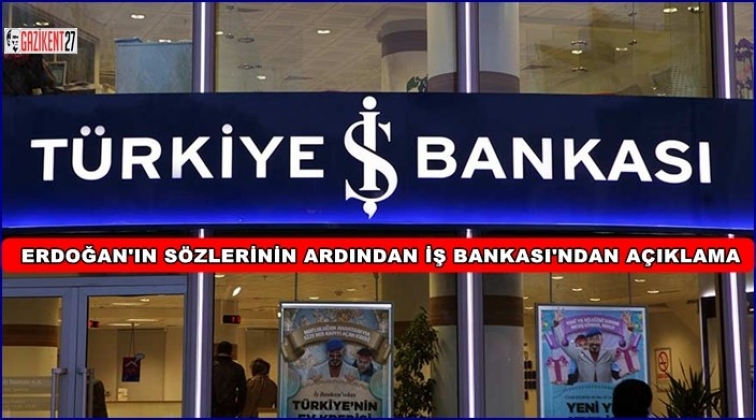 İş Bankası'ndan CHP a&ccedil;ıklaması