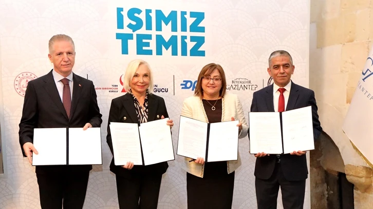 “İşimiz Temiz Projesi”nde imzalar atıldı