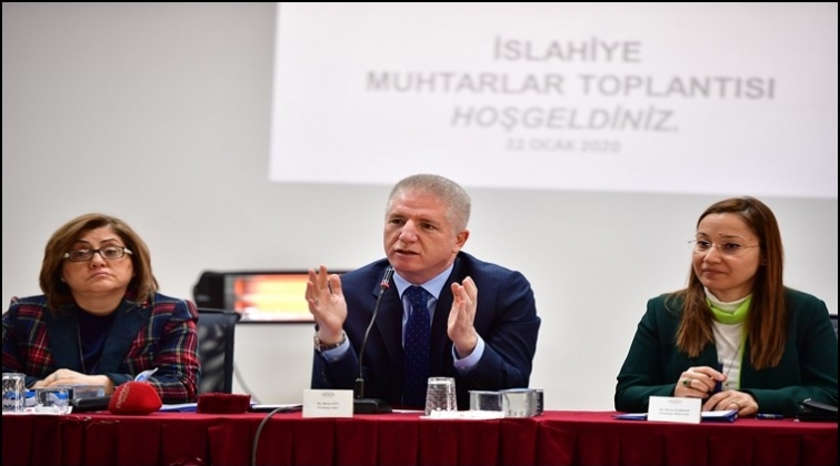 İslahiye'de muhtarlar toplantısı