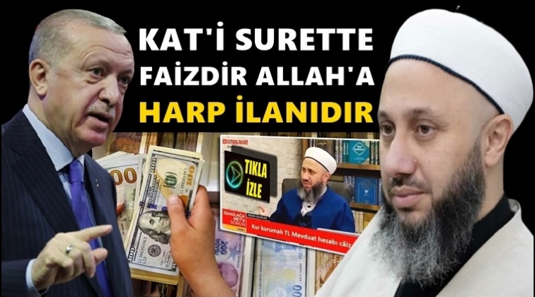 İsmailağa Cemaati'nden, Erdoğan'a faiz çıkışı...