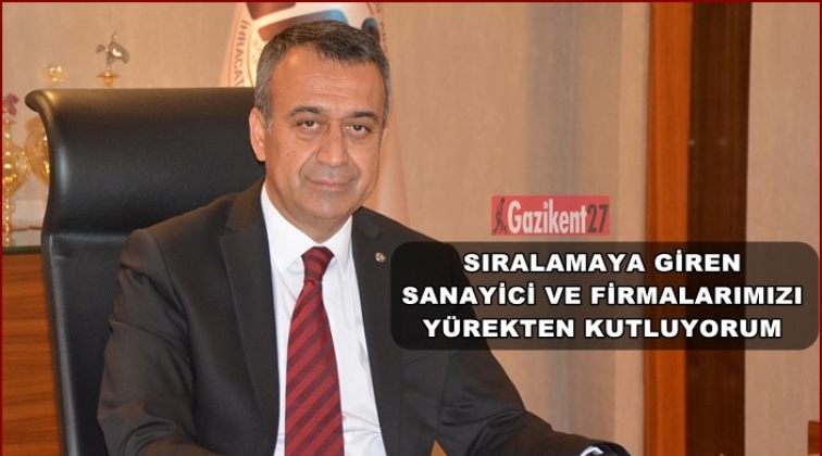 İSO 500’e giren firma sayımız artıyor