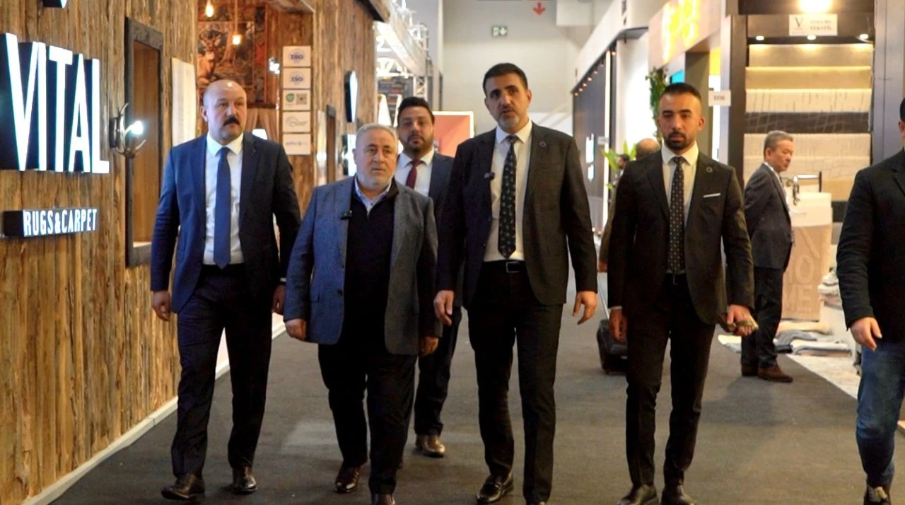 İstanbul Halı Fuarı&rsquo;nda g&uuml;ndem: Anahtar Parti