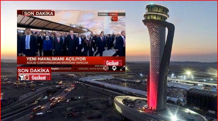 İstanbul Yeni Havalimanı a&ccedil;ılıyor