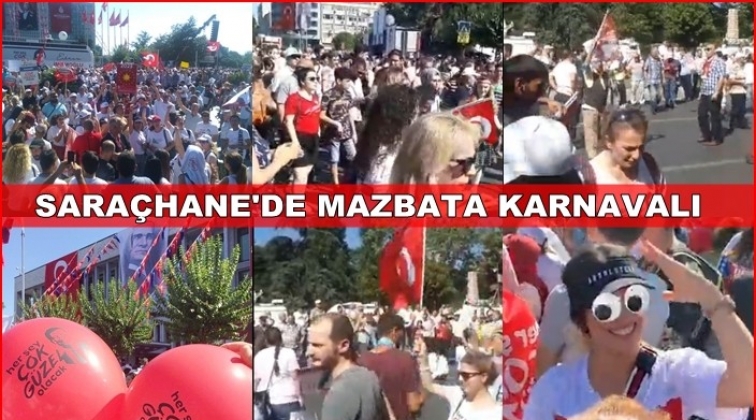 İstanbullular Saraçhane’ye akıyor…