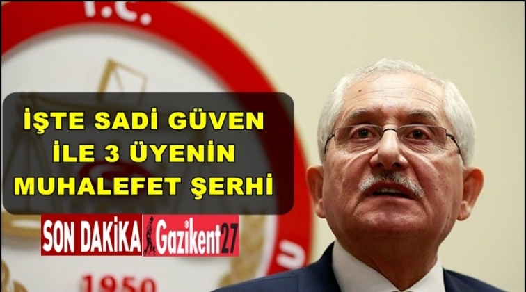 İşte 4 &uuml;yenin muhalefet şerhi...