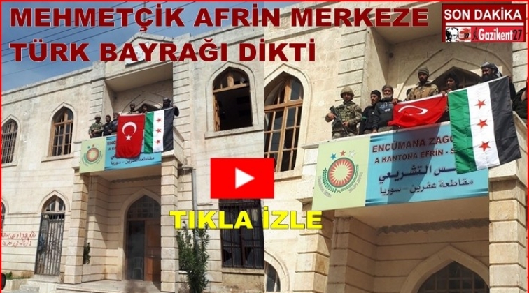 İşte Afrin şehir merkezinden ilk görüntüler...