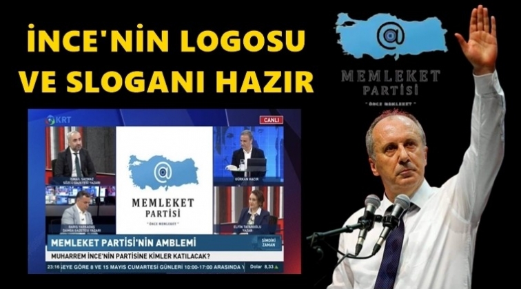 İşte, İnce'nin partisinin logosu ve sloganı...