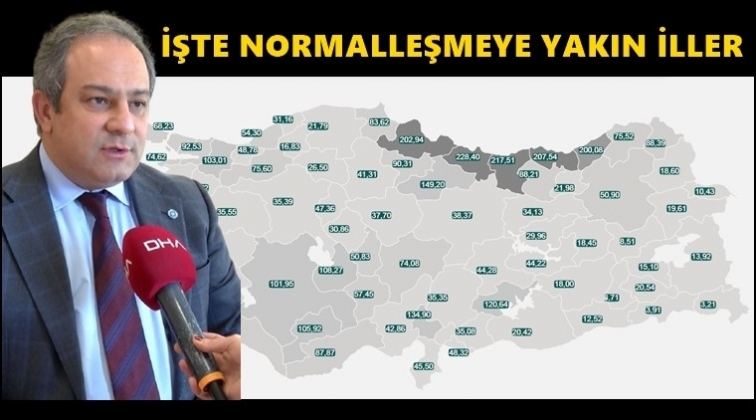 İşte normalleşmeye yakın iller...