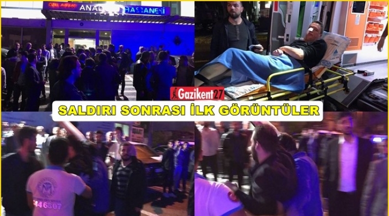 İşte saldırı sonrası ilk g&ouml;r&uuml;nt&uuml;ler...
