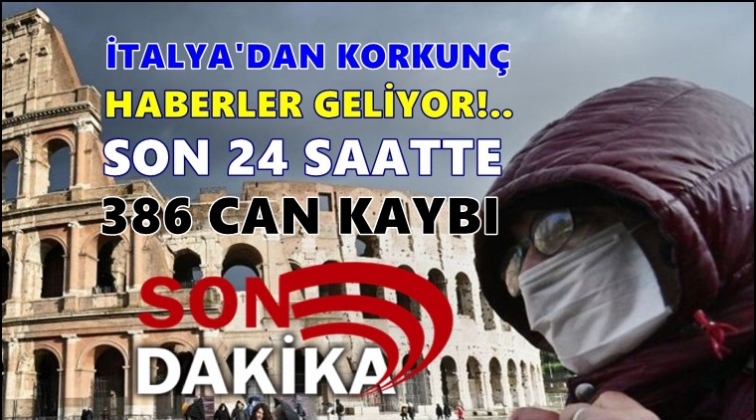 İtalya’da 24 saatte 368 kişi öldü!