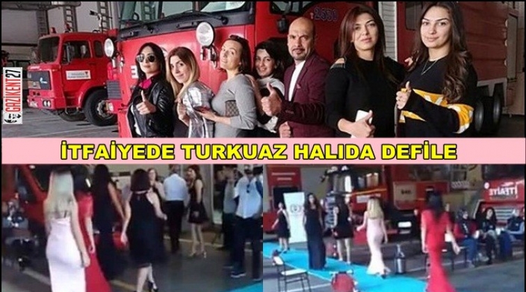 İtfaiyede defileye büyük tepki