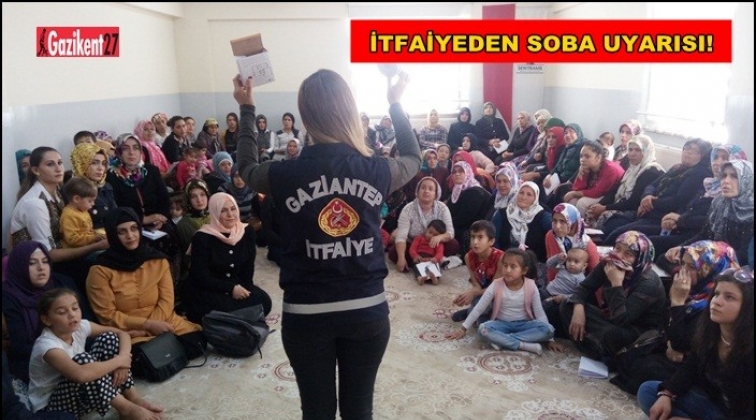 İtfaiyeden soba uyarısı