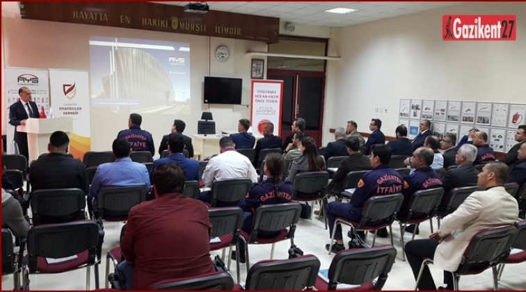 İtfaiyeden 'Yangın G&uuml;venliği' konferansı