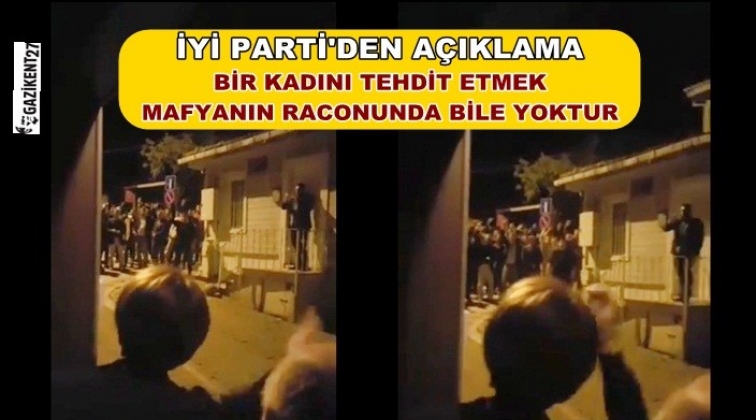 İYİ Parti: Mafyanın raconunda bile yoktur