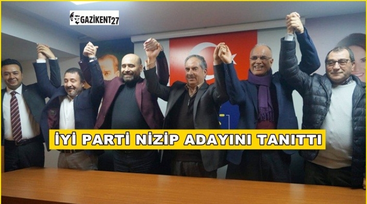 İYİ Parti, Nizip Belediye Başkan adayını tanıttı