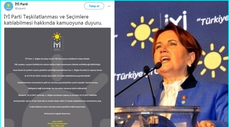 İYİ Parti seçimlere katılamayacak mı?