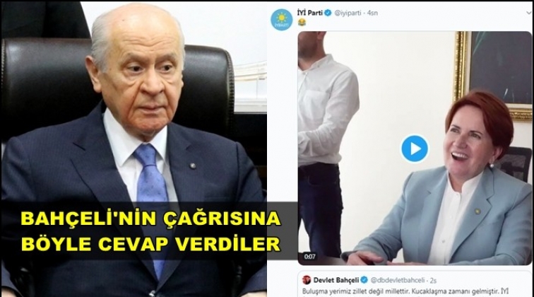 Akşener’den Bahçeli’ye kahkahalı cevap!