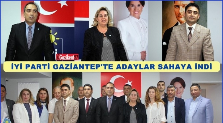 İYİ Parti’nin Milletvekili aday adayları sahaya indi