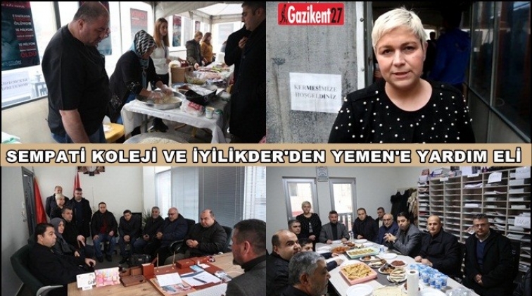 İyilikder ve Sempati Kolejinden Yemen'e yardım eli
