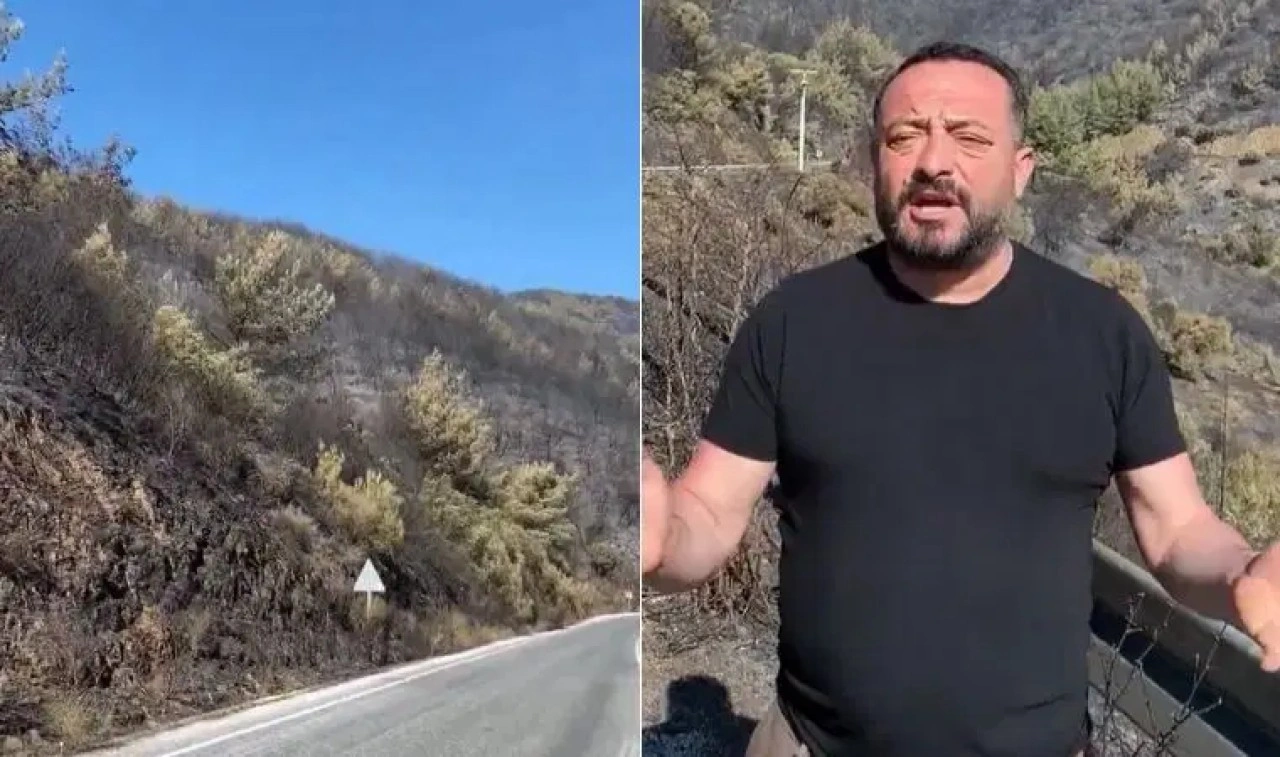 İzmir Ödemiş'te yangın kontrol altına alındı: 'Yanacak yer kalmadı'