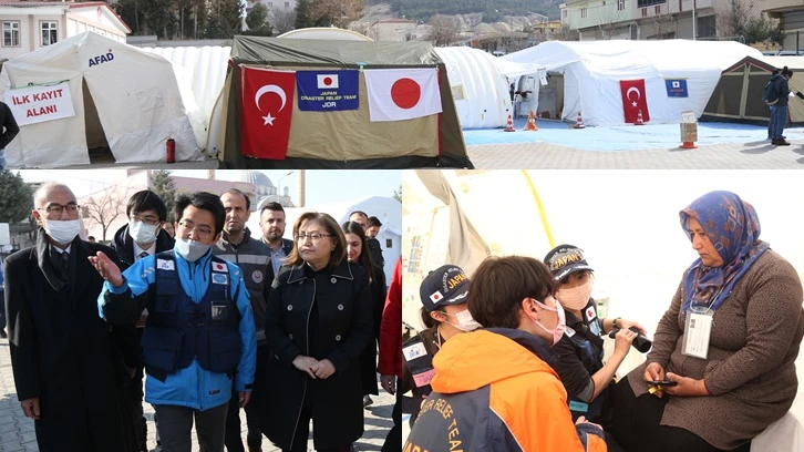 Japonya'dan Gaziantep'e sahra hastanesi