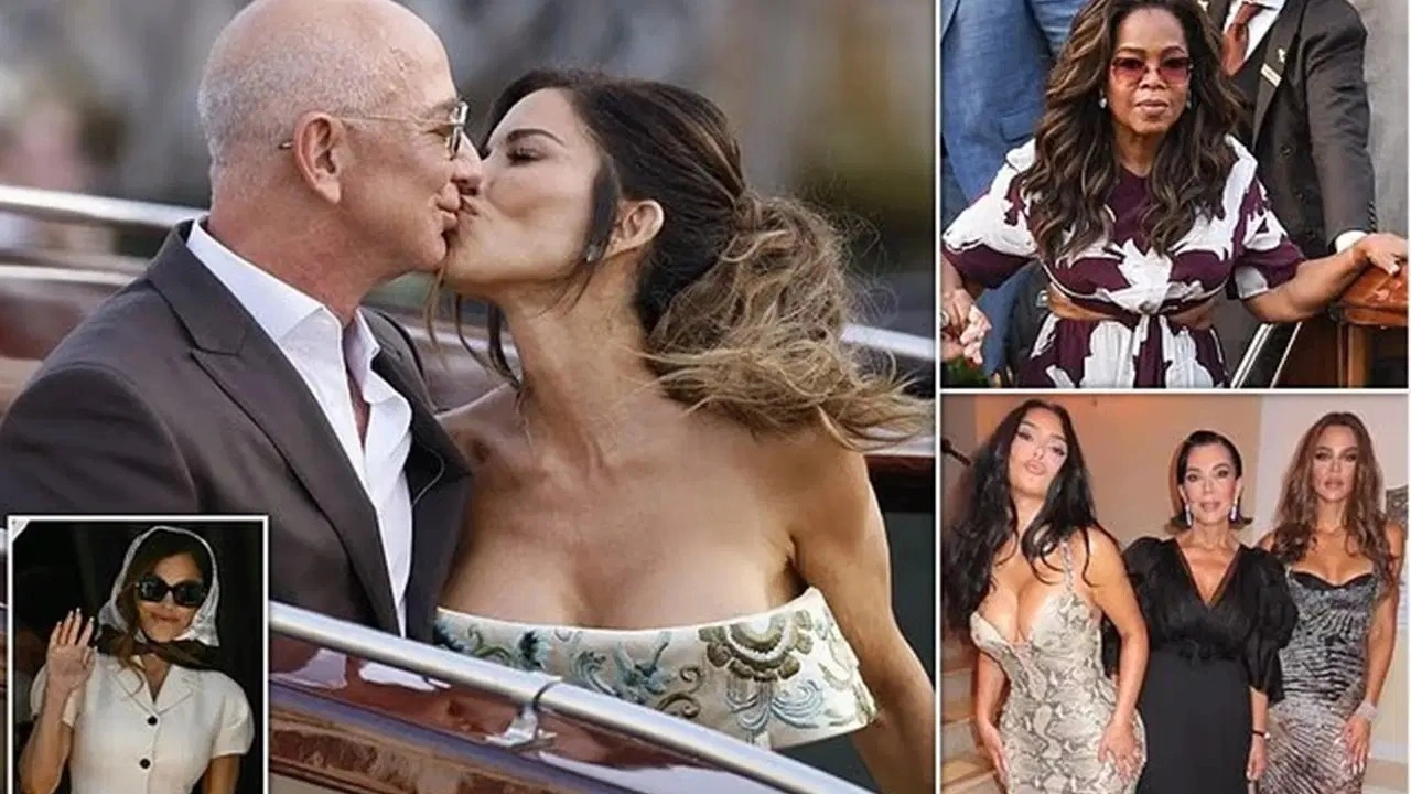 Jeff Bezos ve Lauren Sanchez Venedik'te evlendi