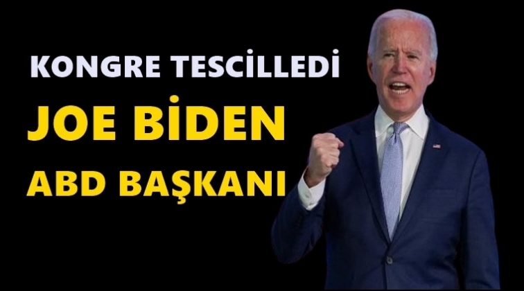 Joe Biden resmen başkan