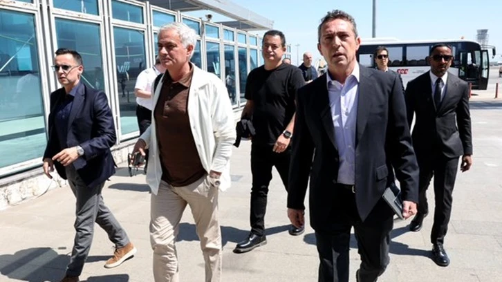 Jose Mourinho imza için İstanbul'da