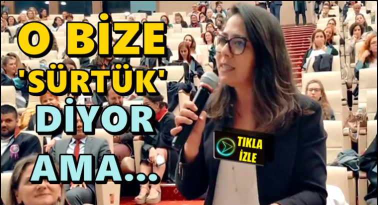 Kadıgil: O bize ‘sürtük’ diyor ama sayın başkan!