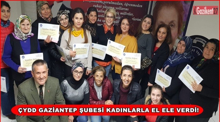 'Kadınlarla El Ele' projesi yeni d&ouml;nemini başarıyla bitirdi