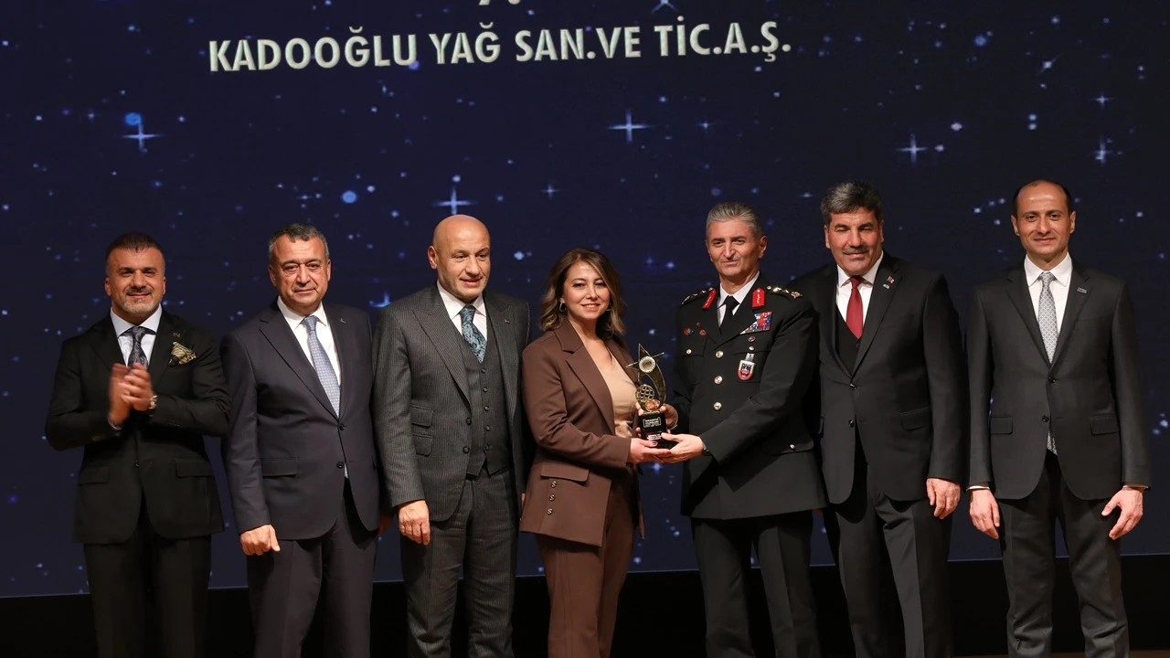 Kadooğlu Yağ, &ldquo;İhracatın Yıldızları 2025&rdquo;te 7. sırada yer aldı
