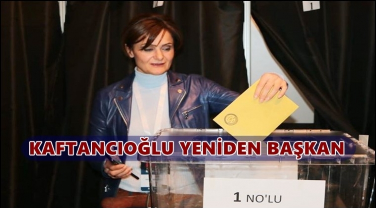 Kaftancıoğlu yeniden CHP İstanbul İl Başkanı