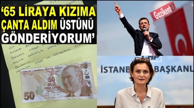 Kaftancıoğlu'na g&ouml;z yaşartan mektup