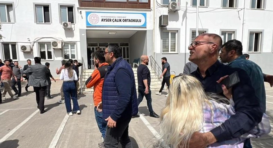 Kahramanmaraş'ta okulda silahlı saldırı: 1 &ouml;ğretmen ve 3 &ouml;ğrenci hayatını kaybetti