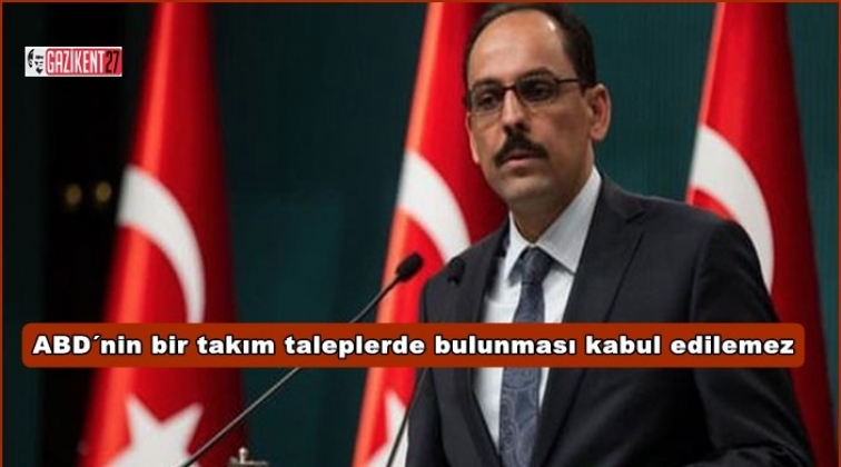 Kalın&rsquo;dan Brunson a&ccedil;ıklaması