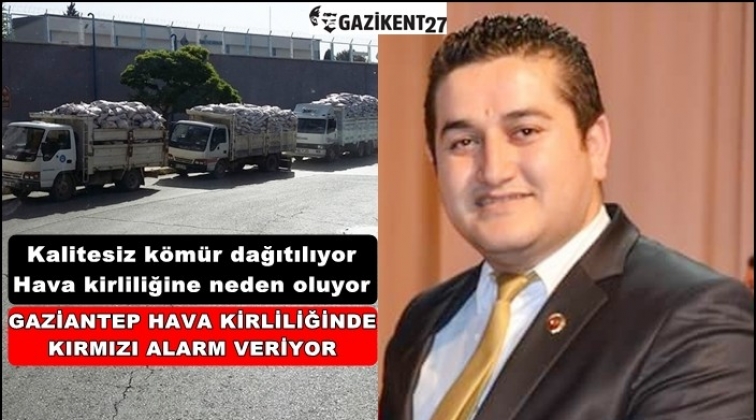 Kalitesiz k&ouml;m&uuml;r dağıtılıyor, hava kirliliğine neden oluyor