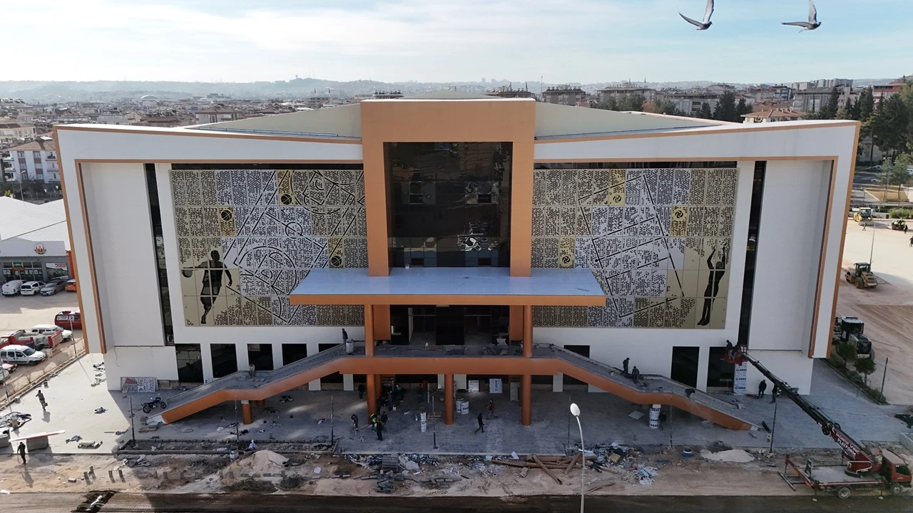 Kamil Ocak Spor Salonu, 25 Aralık&rsquo;ta hizmete giriyor